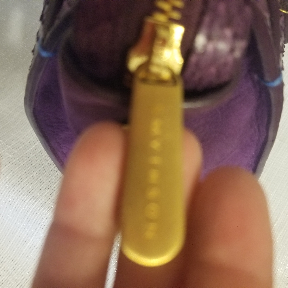 Smythson violet python tote - Picture 4 of 6